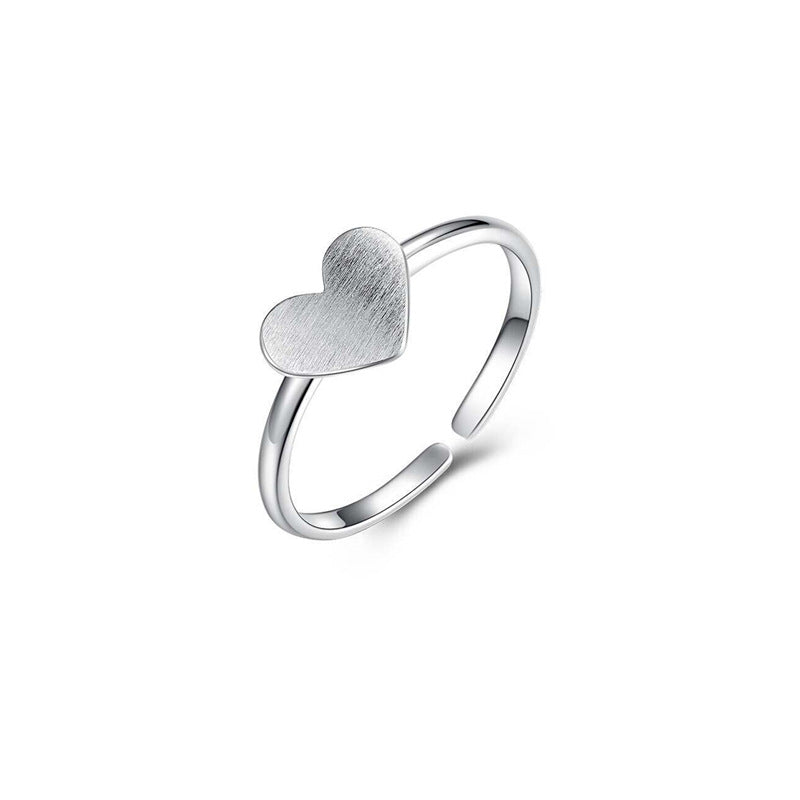 💖 Anillo Corazón Simple y Dulce ✨