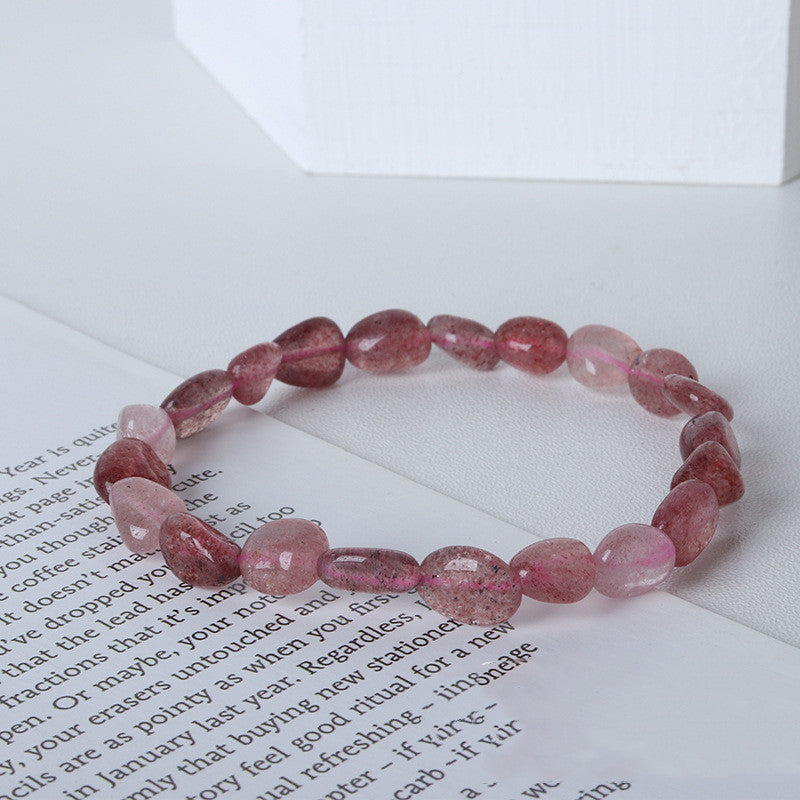 Conjunto de Gemas de Amatista Rosa Natural y Ojo de Tigre