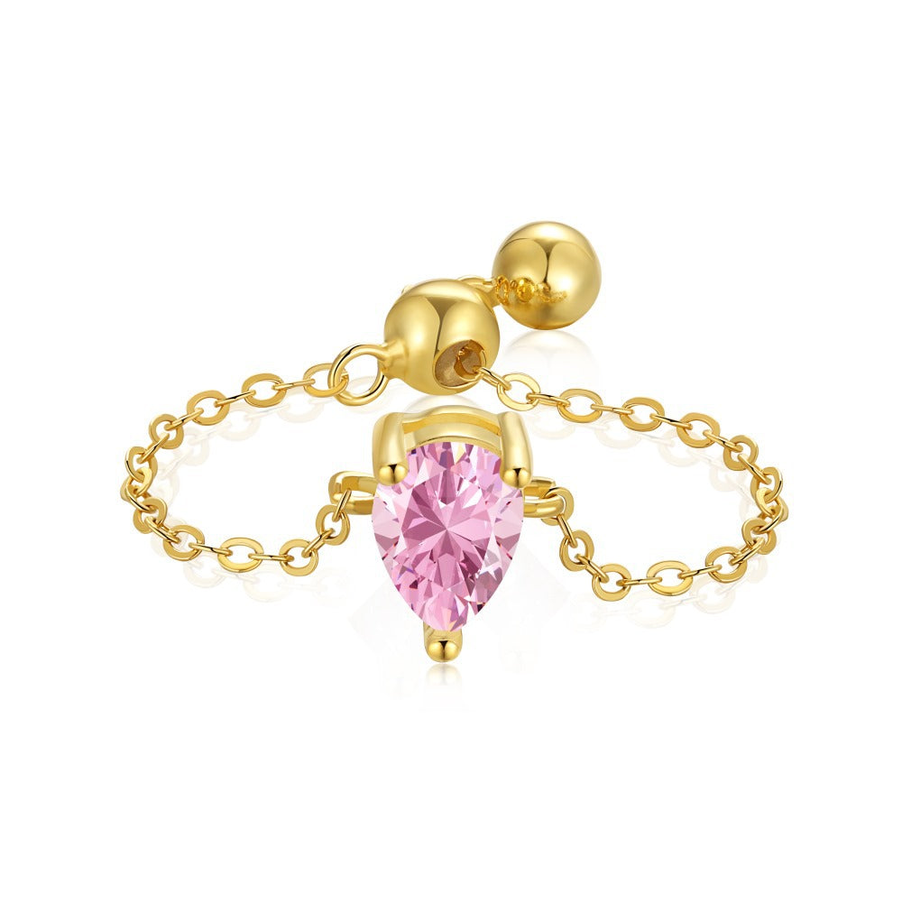 Anillo de Moda de Prisma en Plata de Ley - Diseño para Todo Combinar