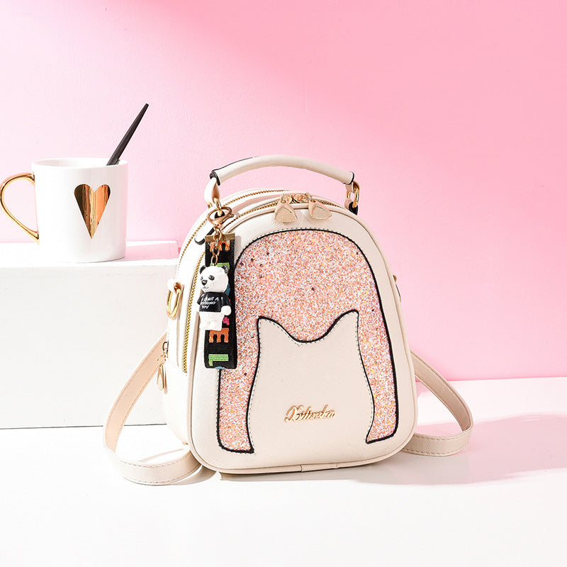 Bolso de Hombro y Mochila de Verano Estilo Coreano